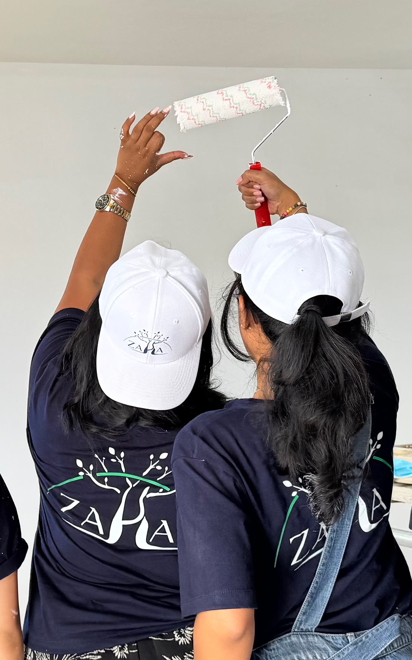 ZAHA team at work in the field